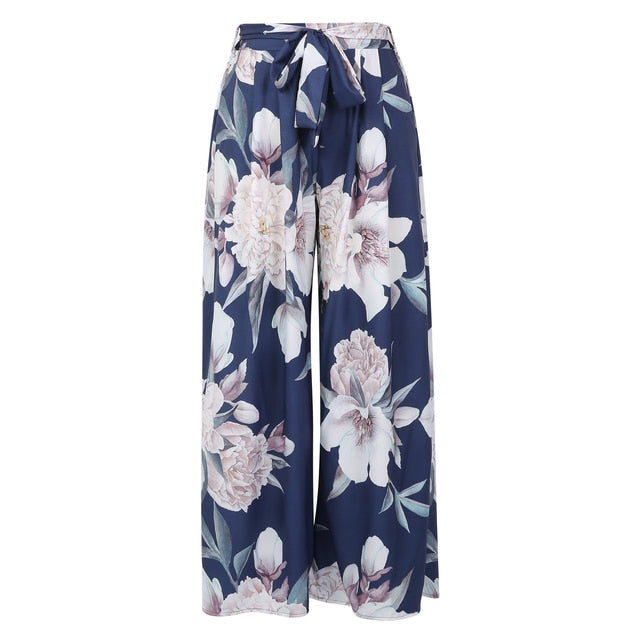 Floral Print Long Pants