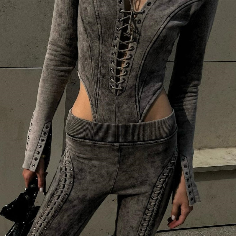 Long Sleeve Vintage Bodysuit