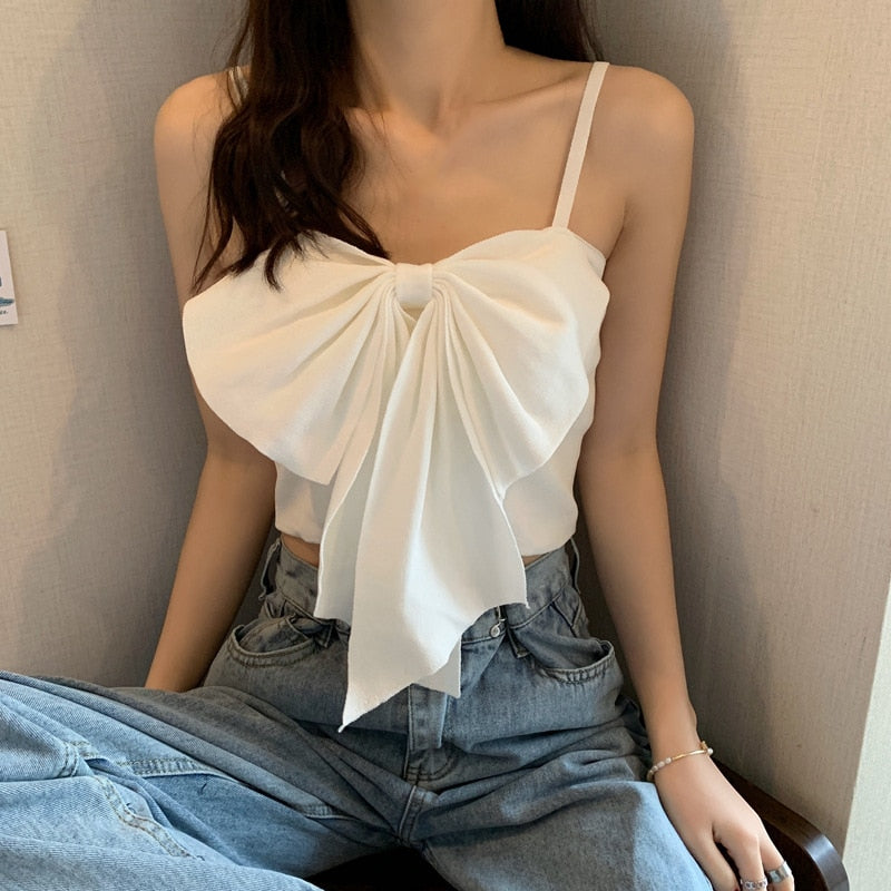 Camisole Vest Bow Knot Top