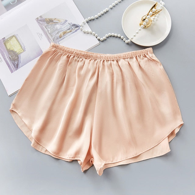 Soft Ice Silk Short Pants
