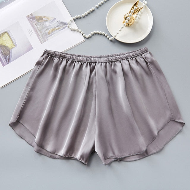 Soft Ice Silk Short Pants