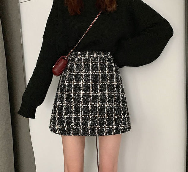 High-waist Short Skirt