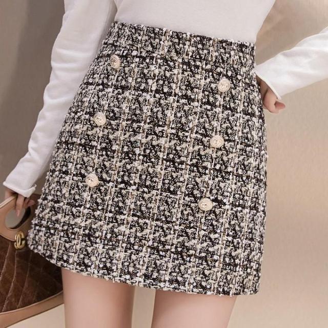 High-waist Short Skirt