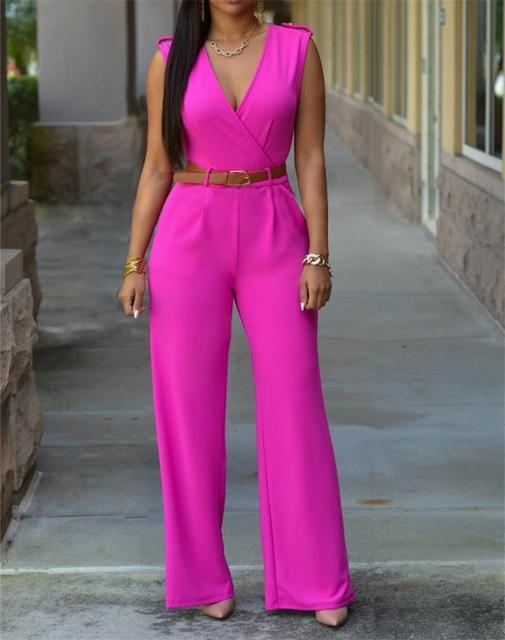 Sleeveless Bodycon Jumpsuit