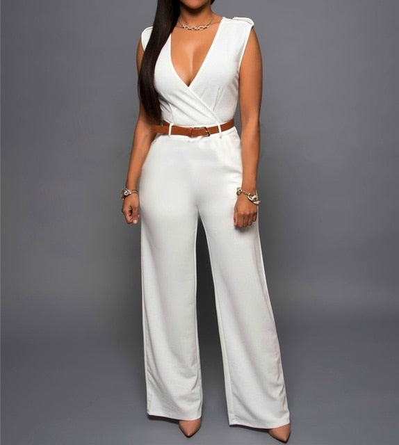 Sleeveless Bodycon Jumpsuit