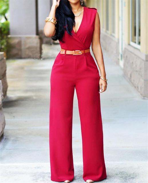 Sleeveless Bodycon Jumpsuit