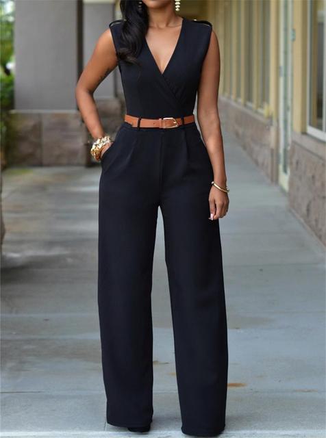 Sleeveless Bodycon Jumpsuit