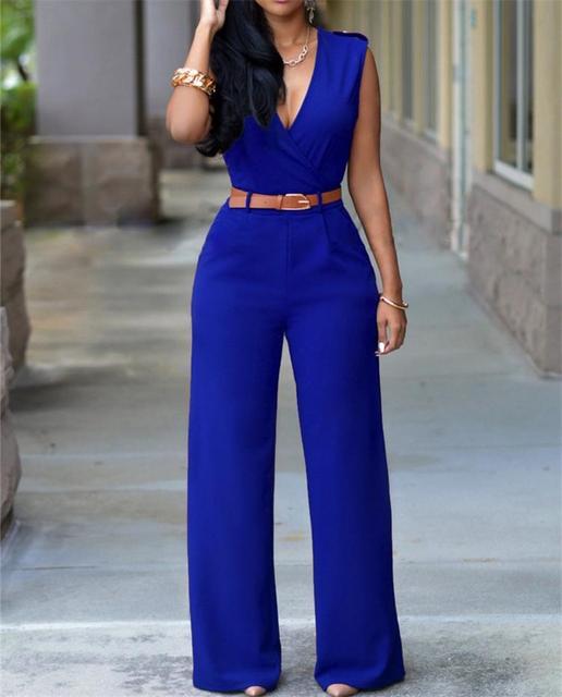 Sleeveless Bodycon Jumpsuit