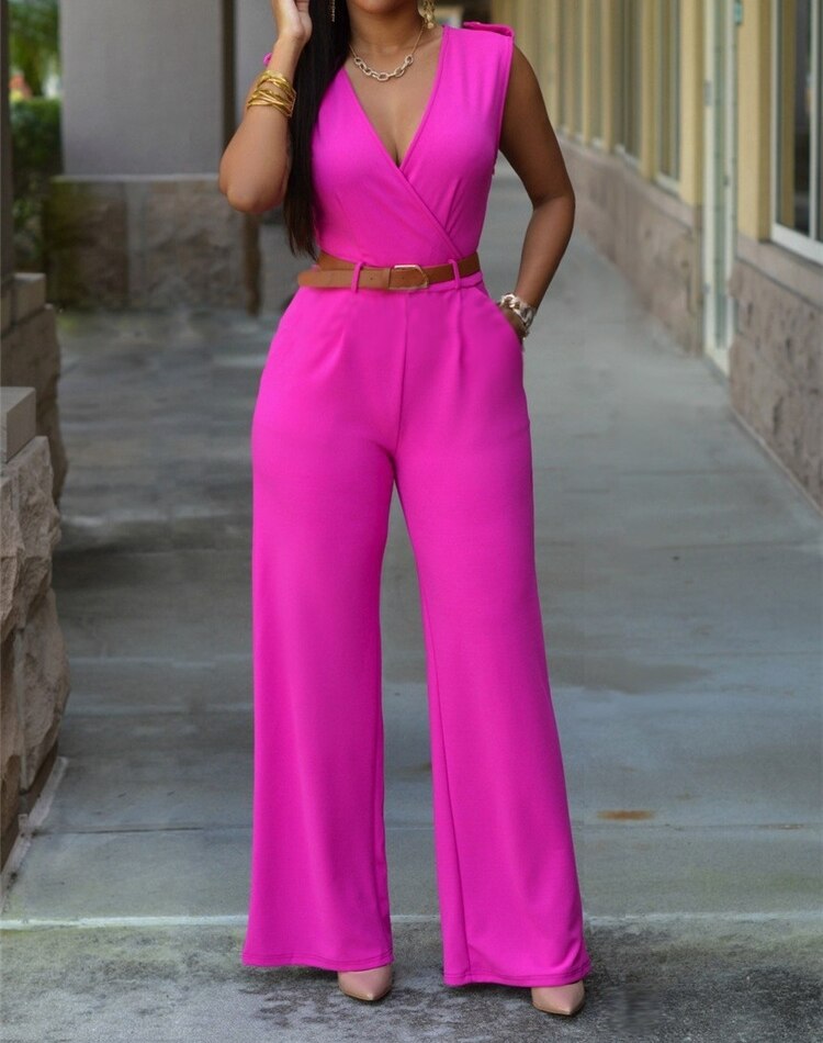 Sleeveless Bodycon Jumpsuit