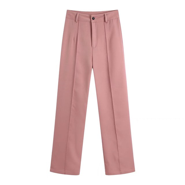 High Waisted Casual Pants