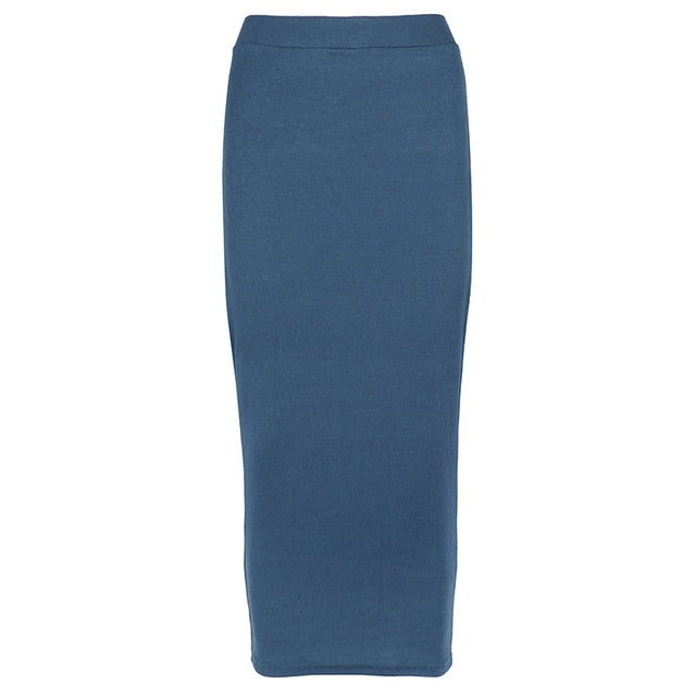 High Waist Elastic Bodycon Skirt