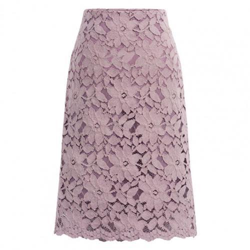 Elegant Straight Lace Skirt