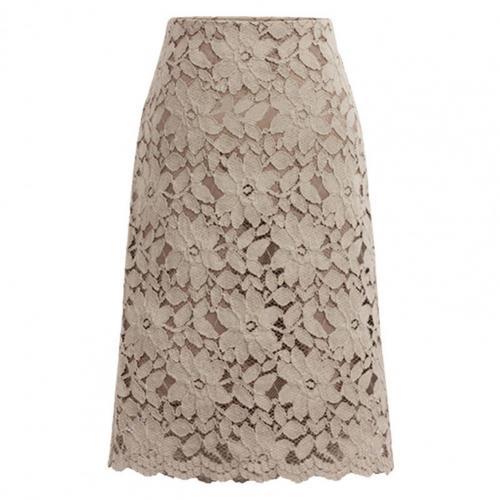 Elegant Straight Lace Skirt