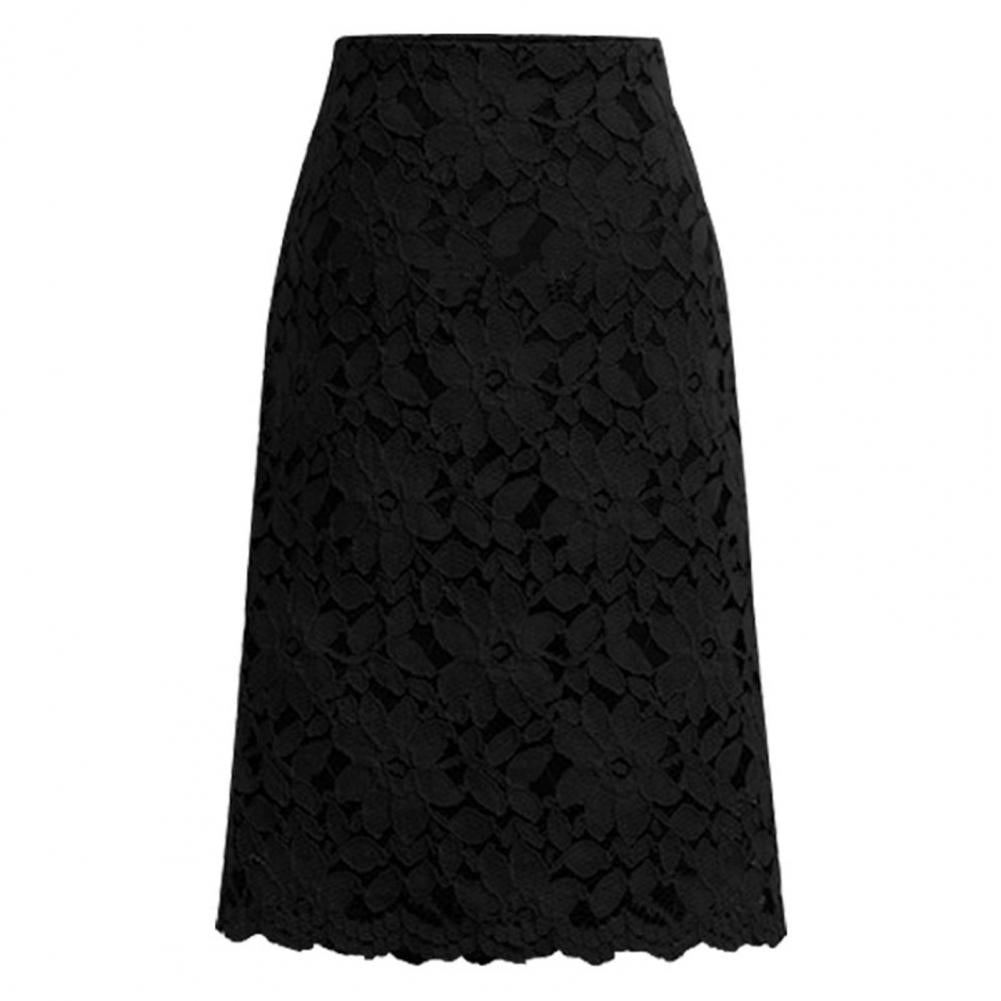 Elegant Straight Lace Skirt