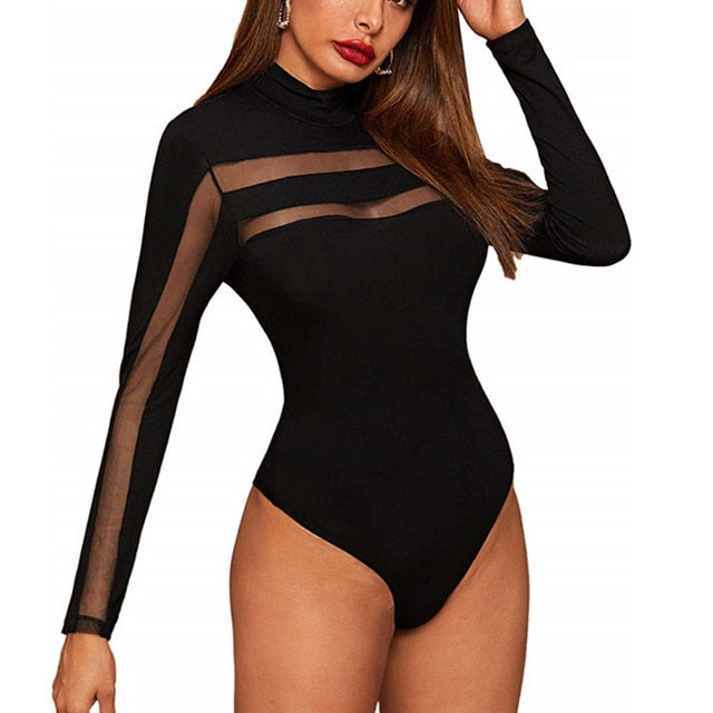 Mesh Sheer Bodysuit