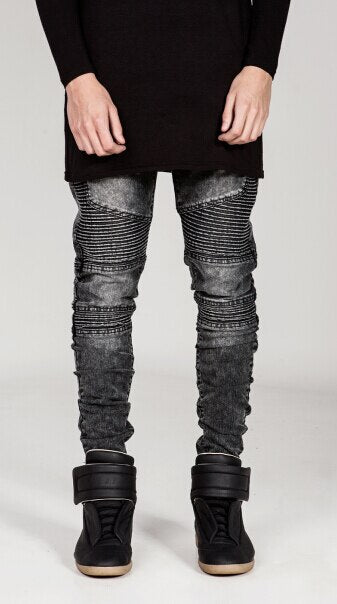 Skinny Biker Jeans