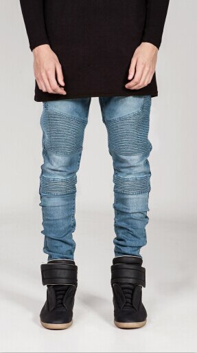 Skinny Biker Jeans