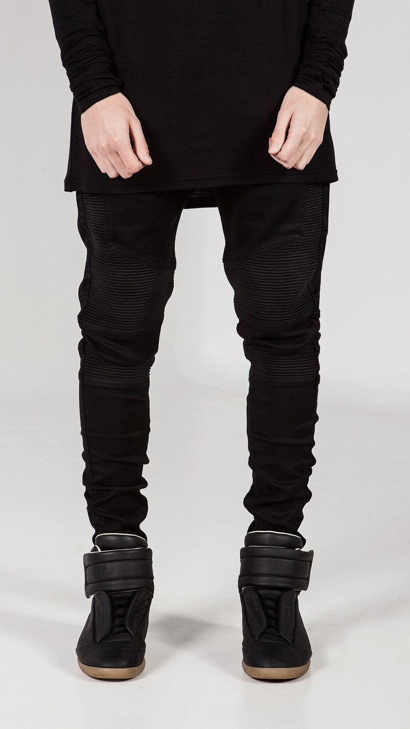 Skinny Biker Jeans