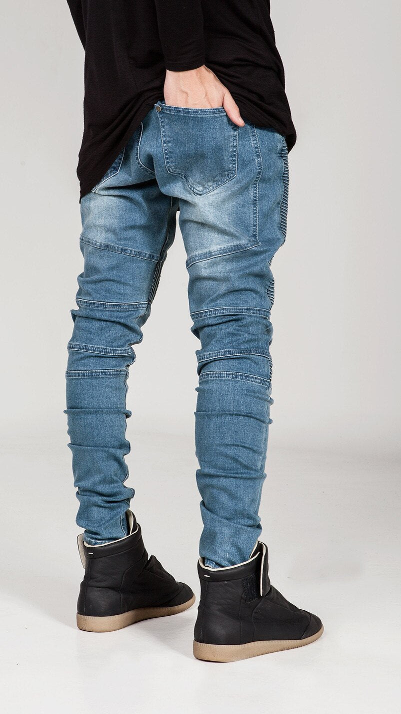 Skinny Biker Jeans