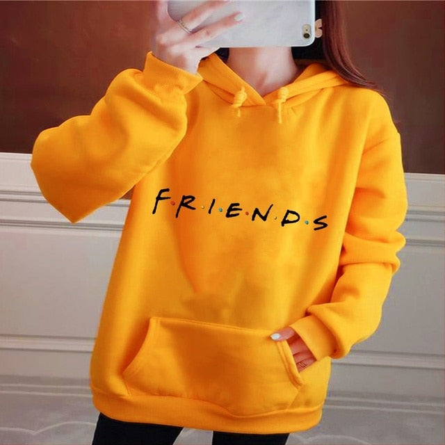 Base Loose Large Pocket Long Sleeve Hoodie