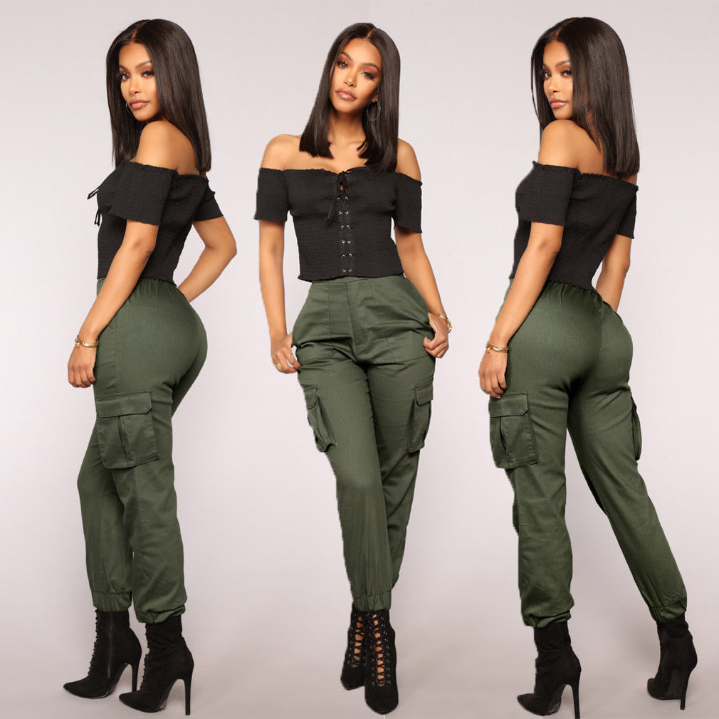 High Waist Stretch Pants