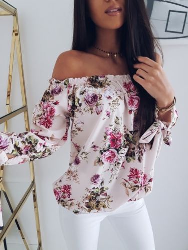 Elegant Casual Loose Tee Printed Shirts