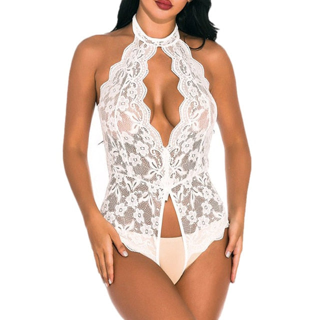 Lace Bud Sling Bodysuit