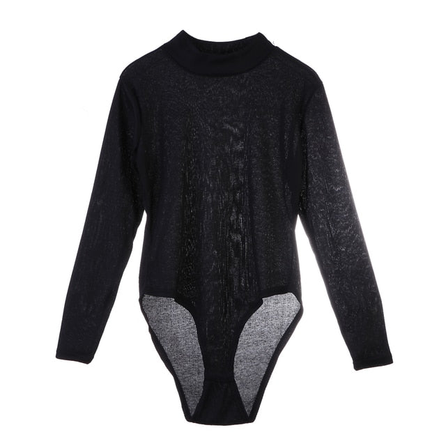 Long Sleeve Knit Bodysuit