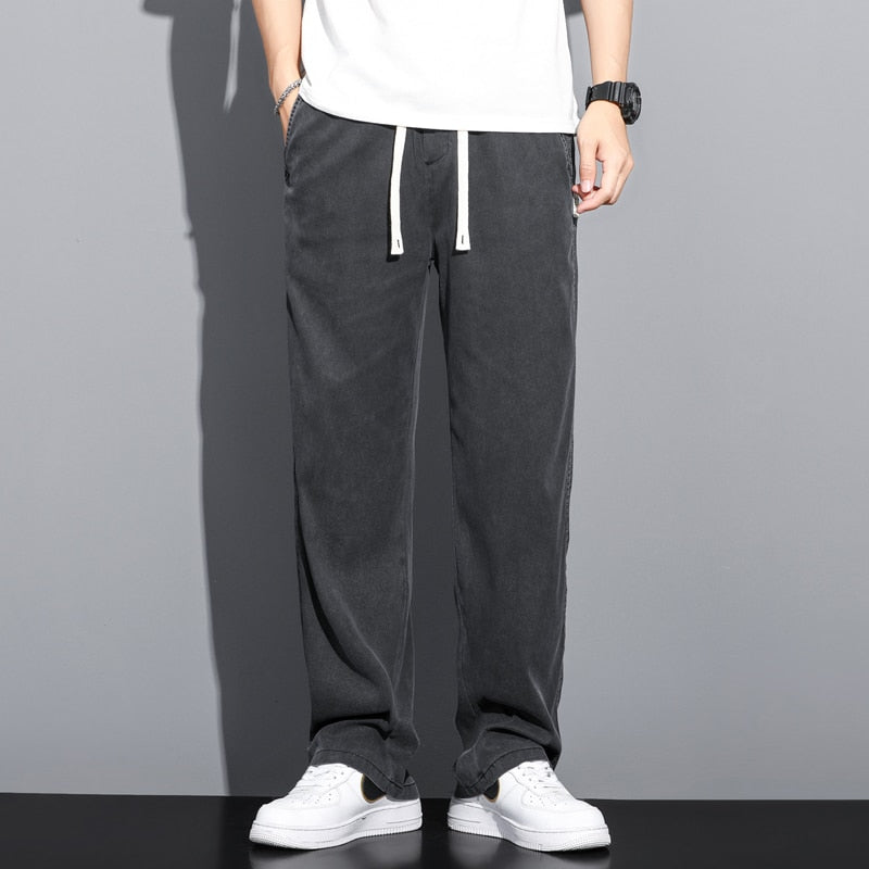 Soft Drawstring Trousers