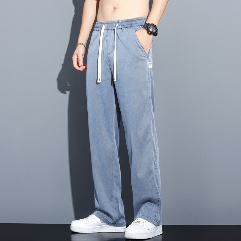 Soft Drawstring Trousers