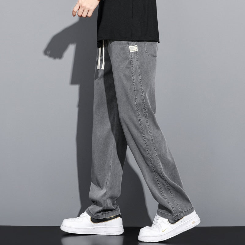 Soft Drawstring Trousers