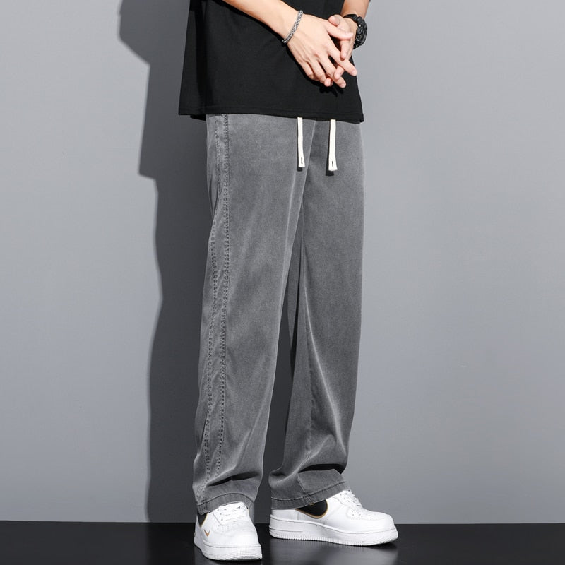 Soft Drawstring Trousers