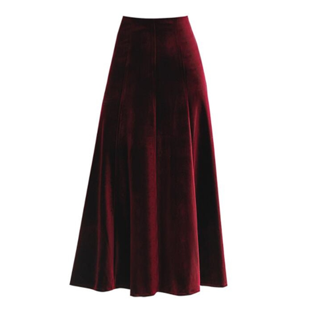 Maxi Velvet Skirts