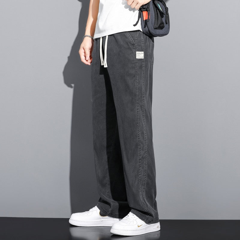 Soft Drawstring Trousers