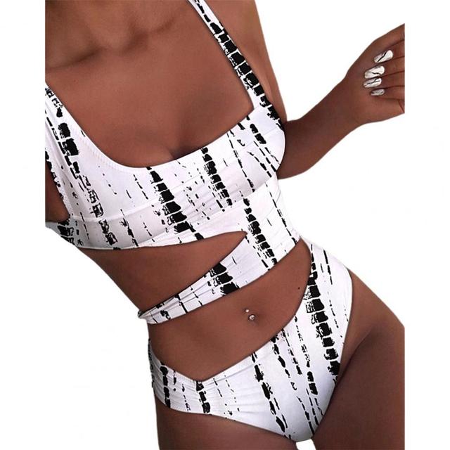 Shoulder Strap Slim Fit Bathing Suits