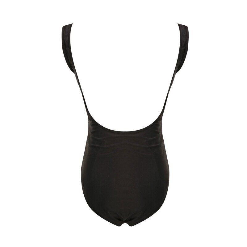 Bandage Open Back Bodysuit