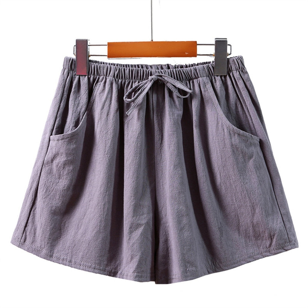 Cotton Linen Shorts