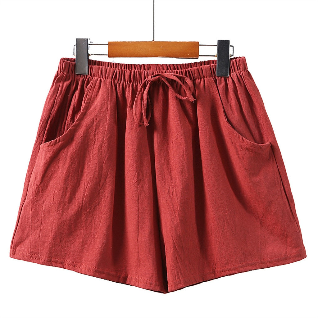 Cotton Linen Shorts