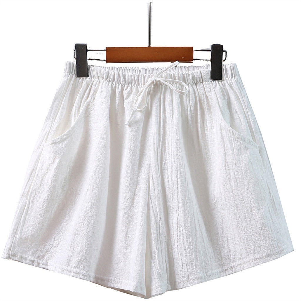 Cotton Linen Shorts