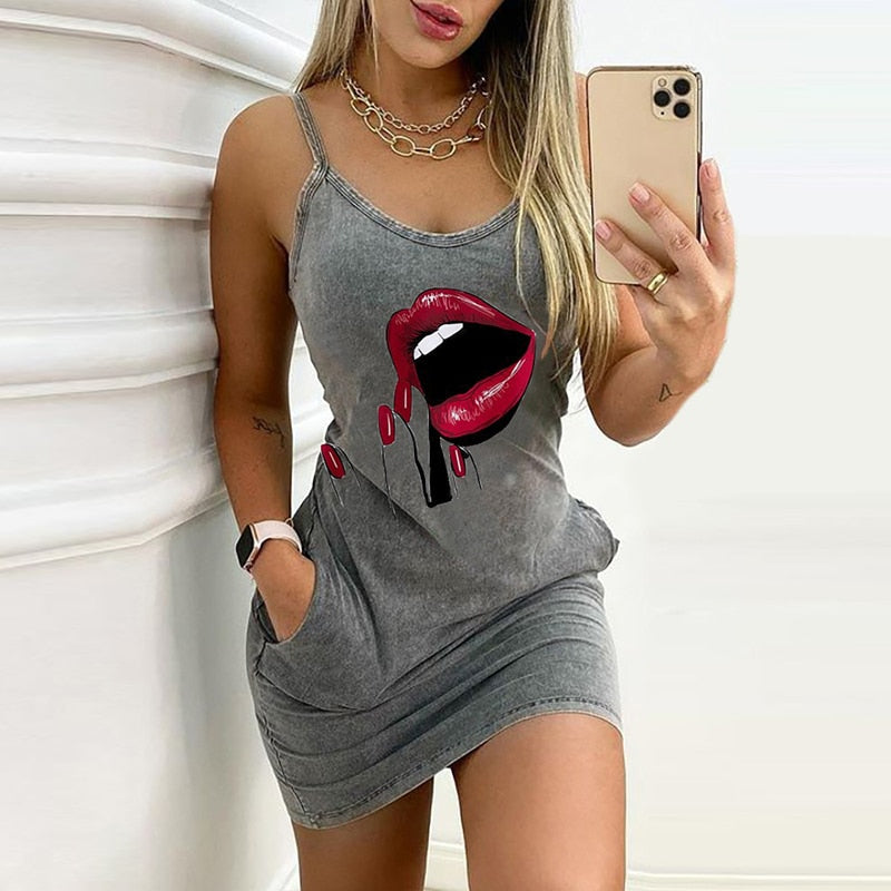 Casual Slim Mini Dress