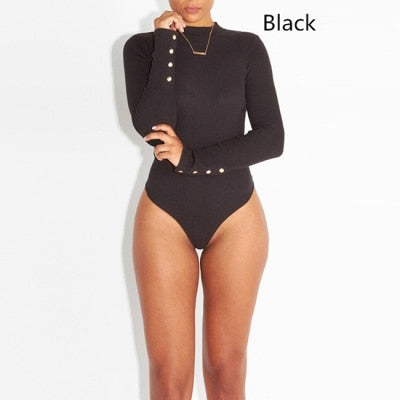 Turtleneck Long sleeve bodysuit