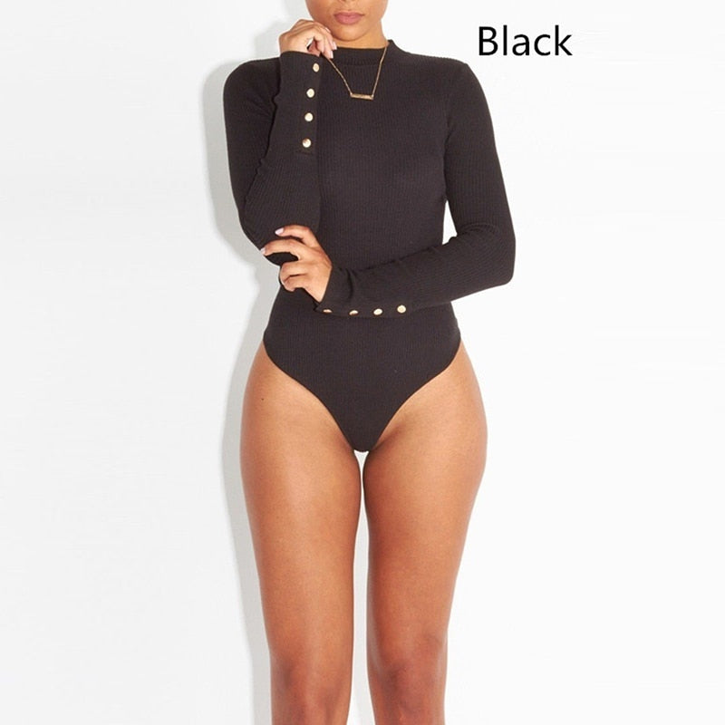 Turtleneck Long sleeve bodysuit