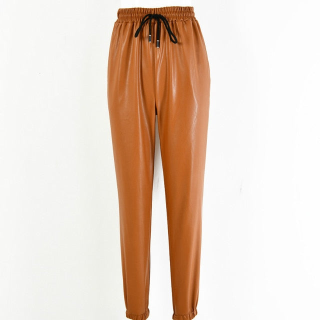 PU Leather Pants