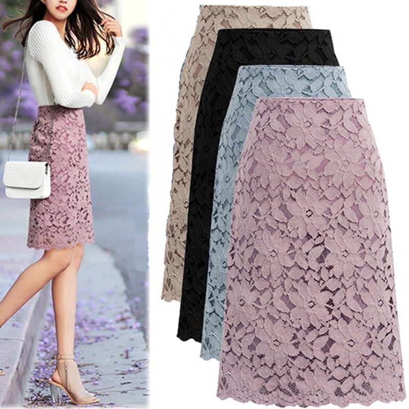 Lace Elegant Skirt