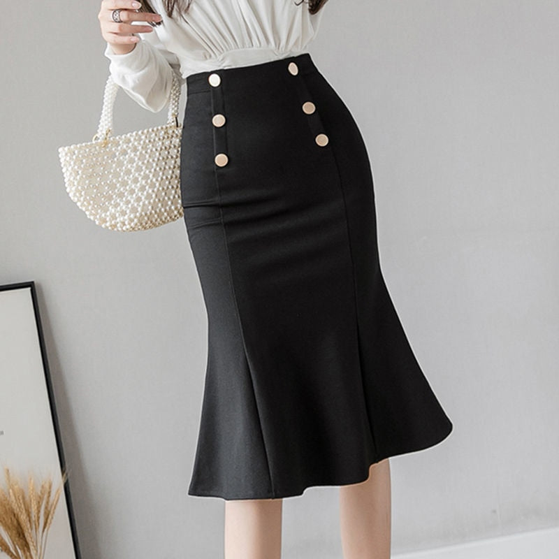 High-Waisted Hips Skirt