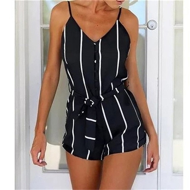 Summer Short Pants Jumpsuit