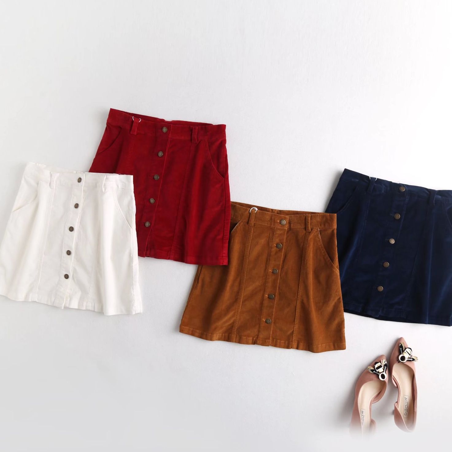 High Waist Mini Skirt