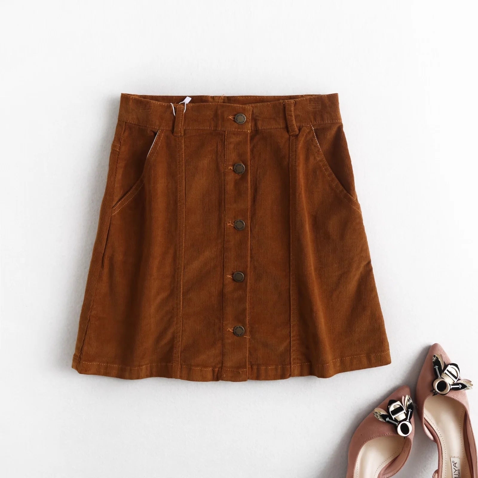 High Waist Mini Skirt