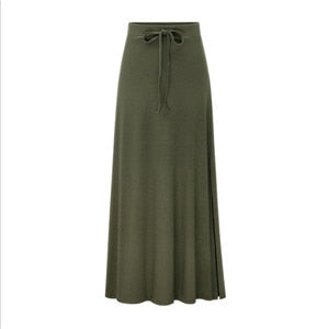 Slim Long Loose Sheds Split Skirts