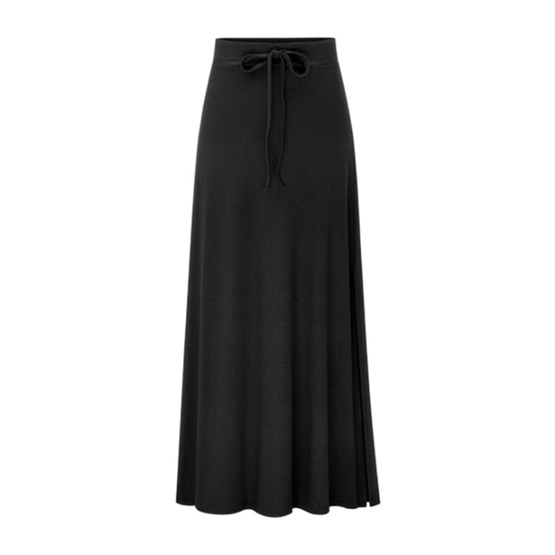 Slim Long Loose Sheds Split Skirts